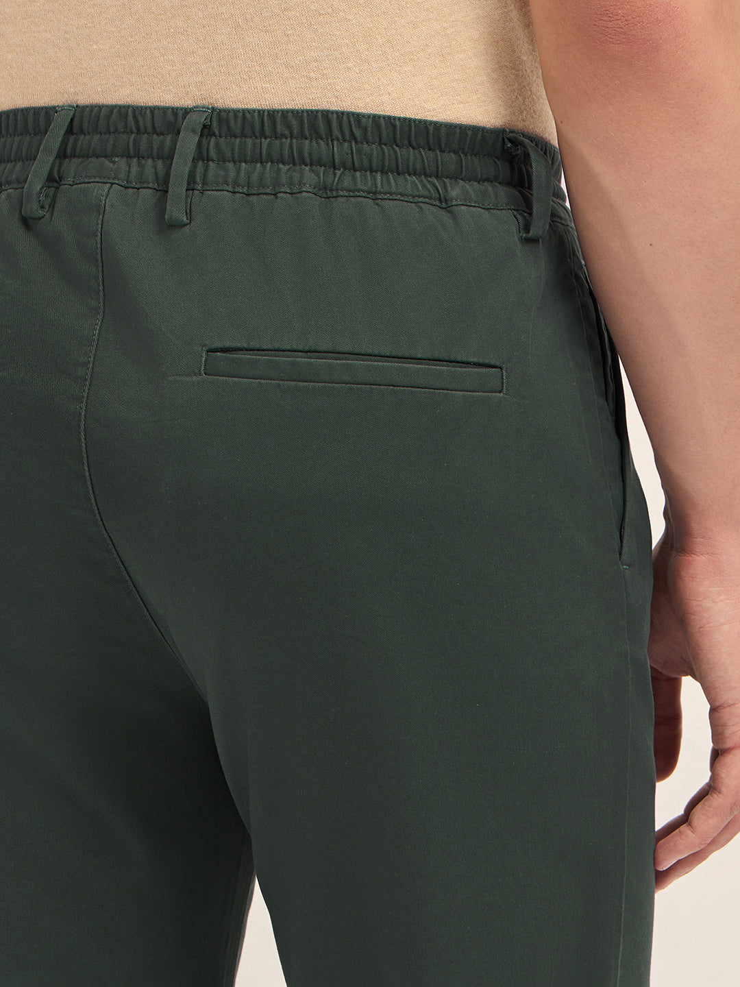 Men Solid Cotton Smart Fit Casual Trouser TRO-NAIRO-TL