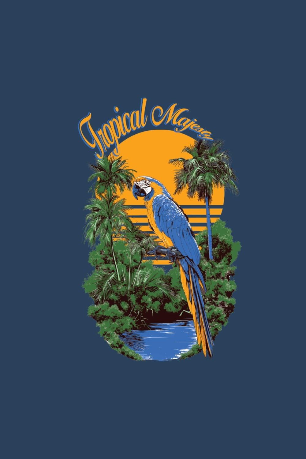 Tropical Majesty Premium T-Shirt