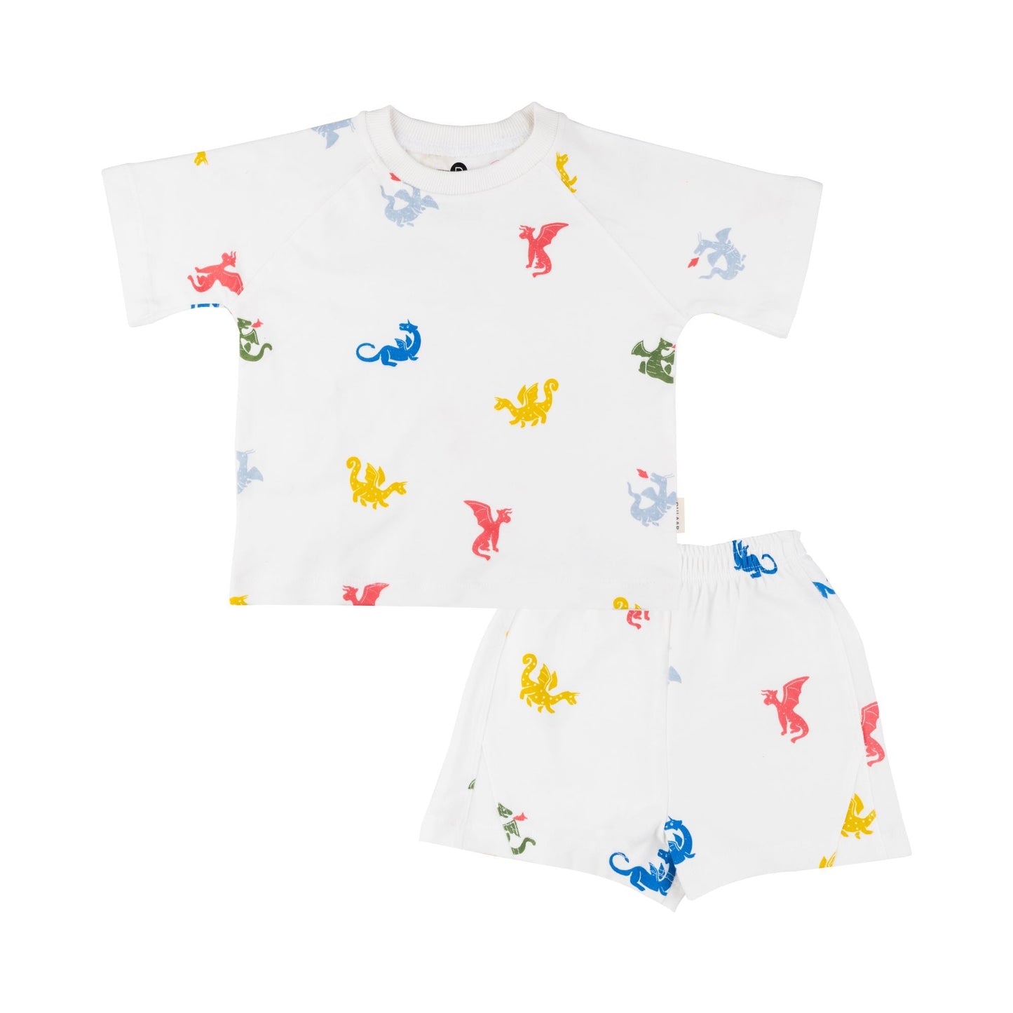 Cotton Tee & Shorts Co-ord Set