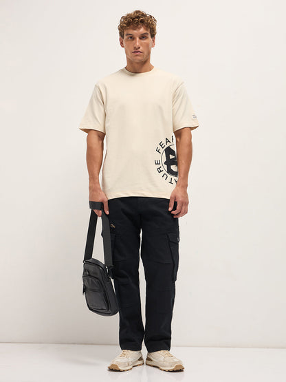 Men's Pure Cotton Graphic Oversized T-Shirt TSH-STREET-CR