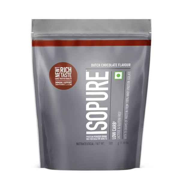 Isopure Low Carb Whey Protein Isolate Powder -Chocolate