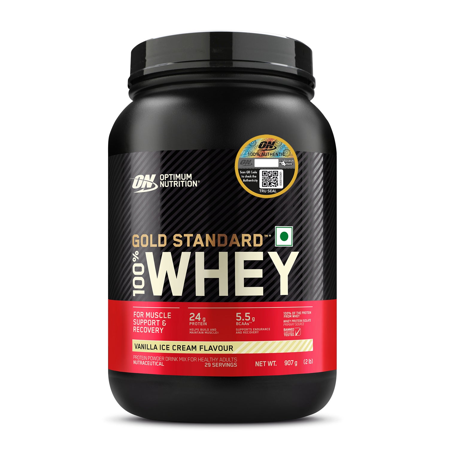 Gold Standard 100% Whey Protein Powder | Vanilla Ice Cream | OPTIMUM NUTRITION at Broadway