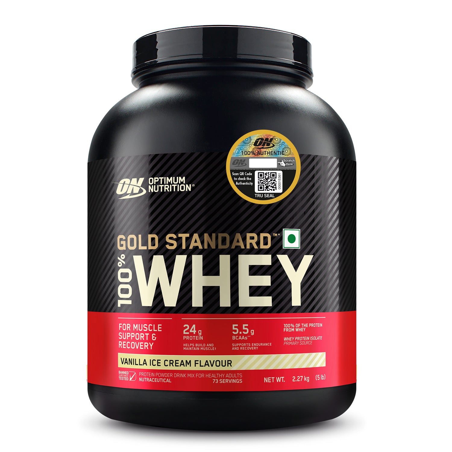 Gold Standard 100% Whey Protein Powder | Vanilla Ice Cream | OPTIMUM NUTRITION at Broadway