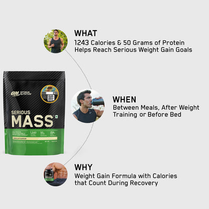 Serious Mass - Vanilla | OPTIMUM NUTRITION at Broadway