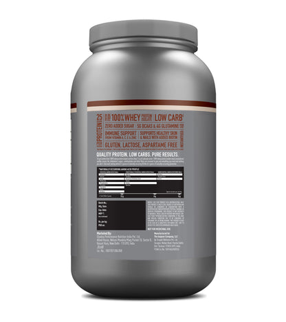 Isopure Whey Protein Isolate Powder with Vitamins for Immune Support - 2 kg (Cookies & Cream) | ISOPURE at Broadway