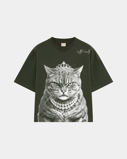 CaQueen Green Oversize Tee | Esthreall at Broadway
