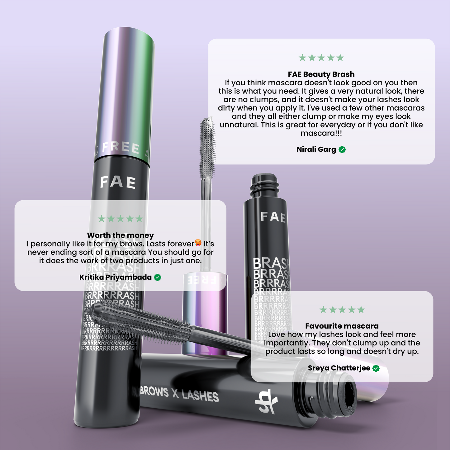 Brash - 2-in-1 Mascara + Brow Gel