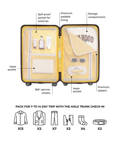 Aisle Trunk - Check-in - 70L