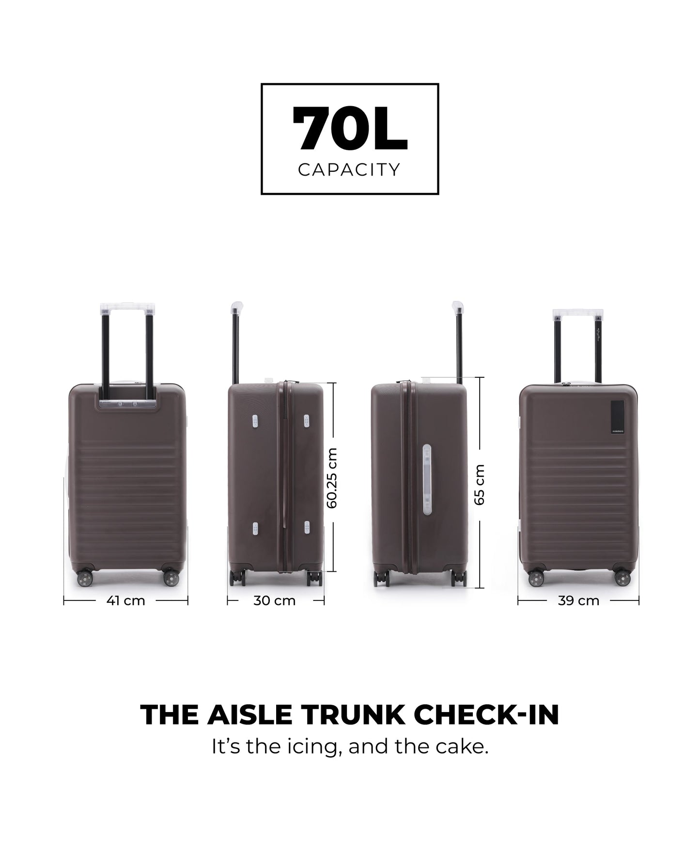 Aisle Trunk - Check-in - 70L
