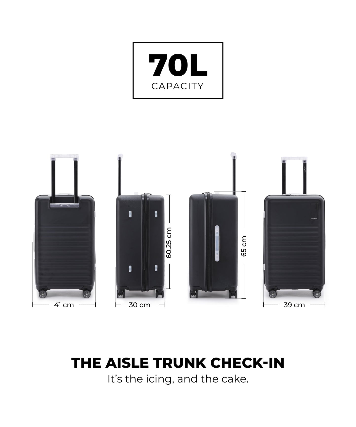 Aisle Trunk - Check-in - 70L