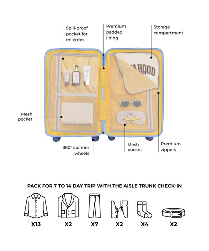 Aisle Trunk - Check-in - 70L