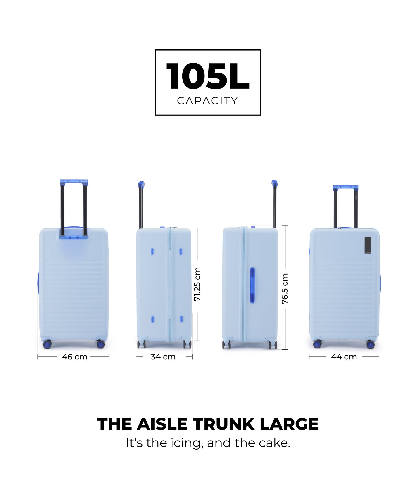 Aisle Trunk - Large - 105L