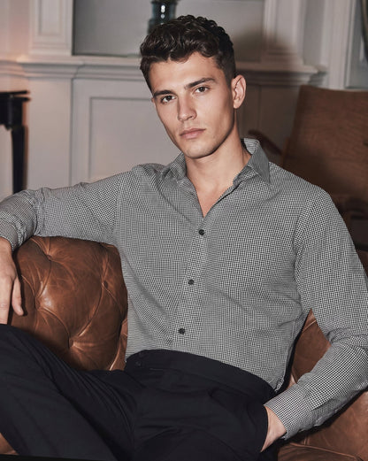 The Ashford Houndstooth Dress Shirt