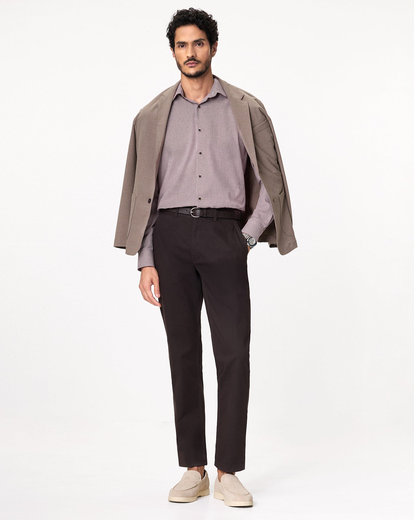 The Cardinal Houndstooth Dress Shirt