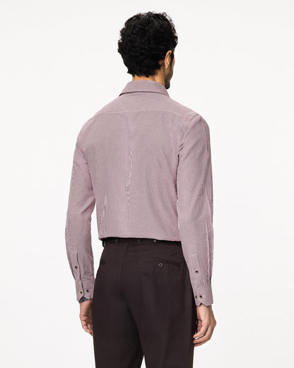 The Cardinal Houndstooth Dress Shirt