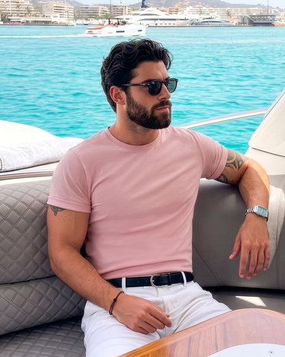 The Crew Neck T-shirt Pink