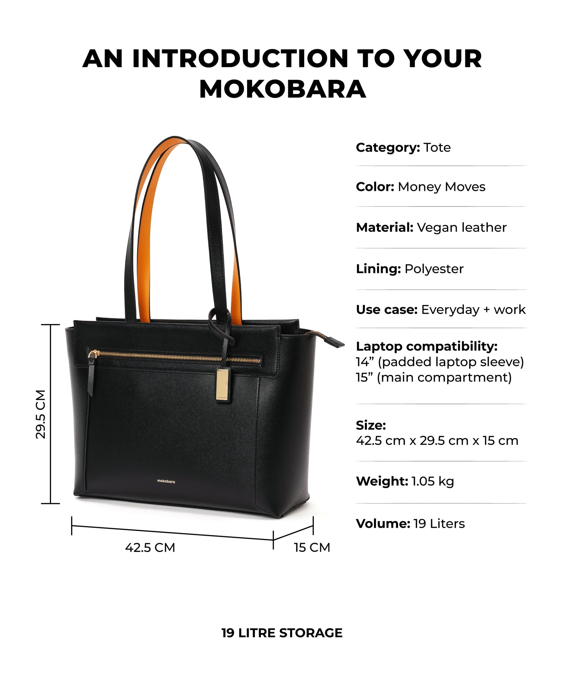 The Dawn Tote | Mokobara at Broadway