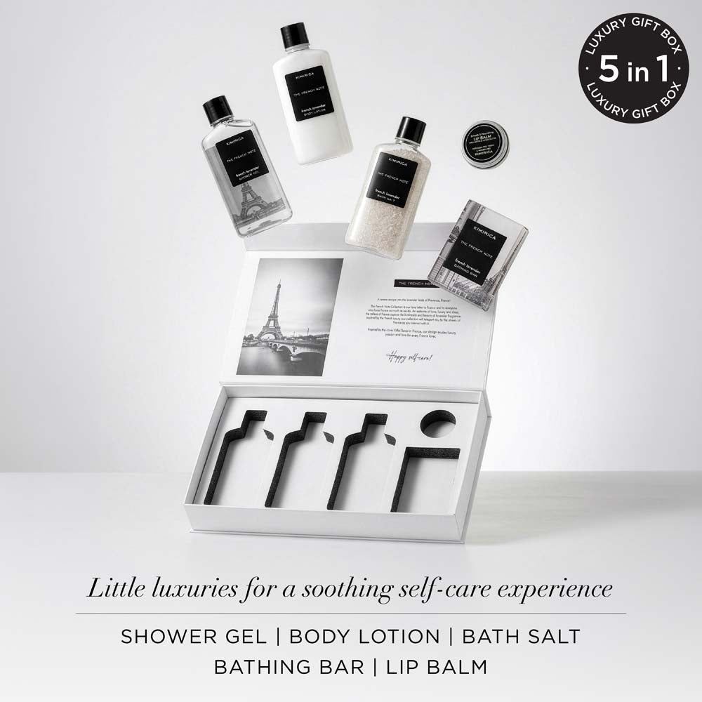The French Note Indulgence Set 5 in 1
