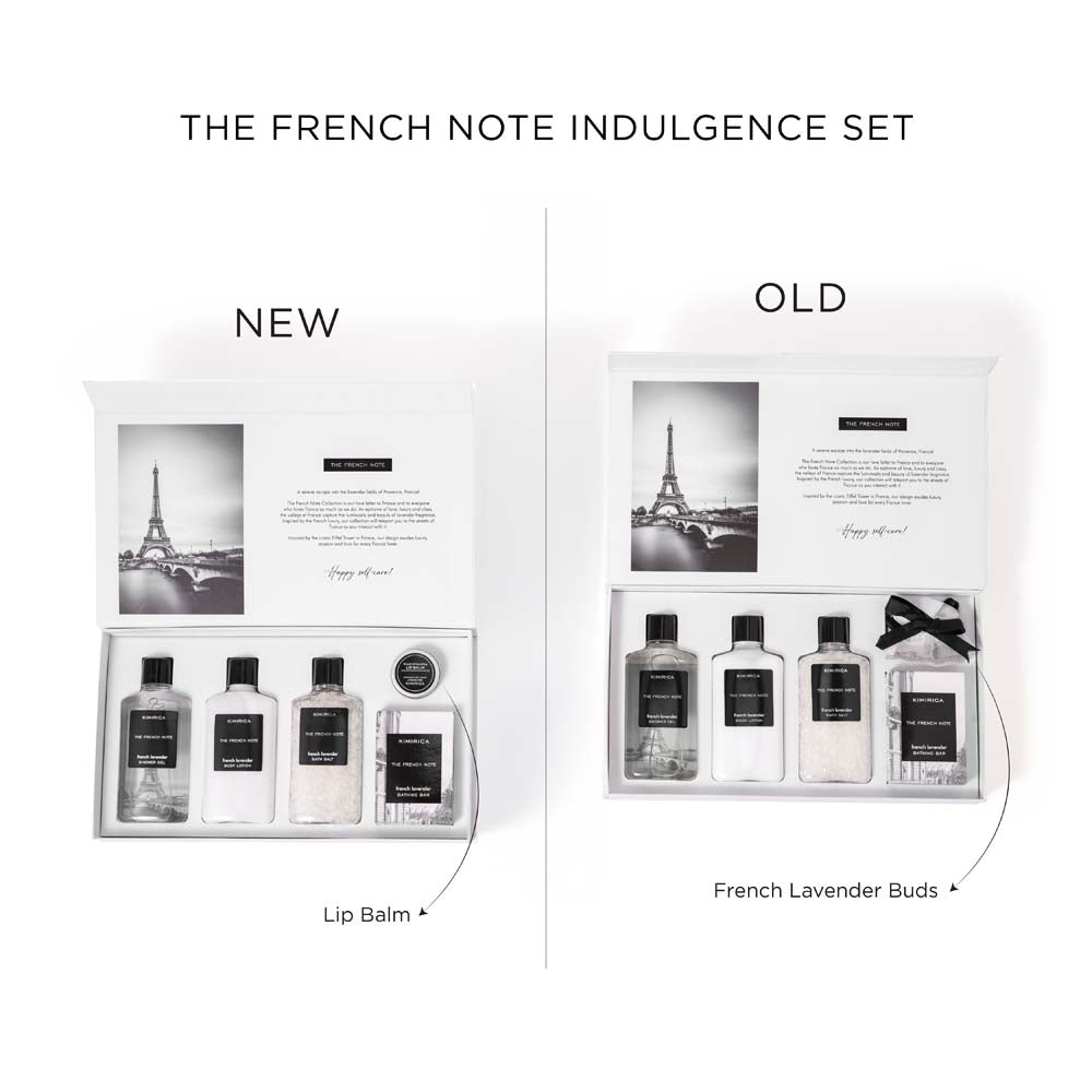 The French Note Indulgence Set 5 in 1