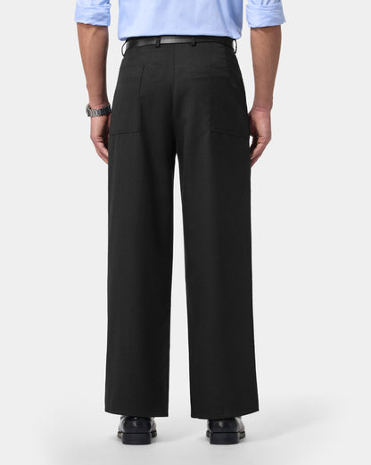 The Shark Skin Relaxed Pant Black