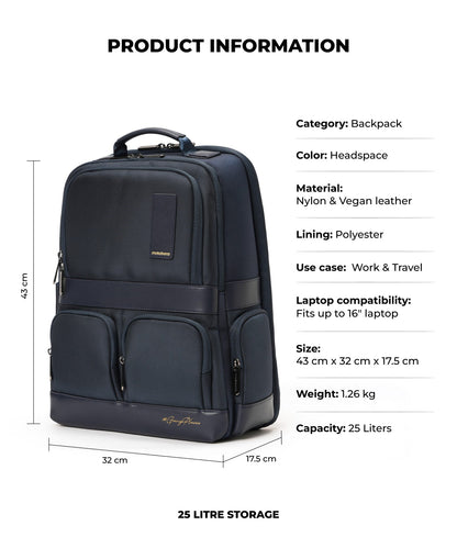 The Terra Work Backpack - 25L
