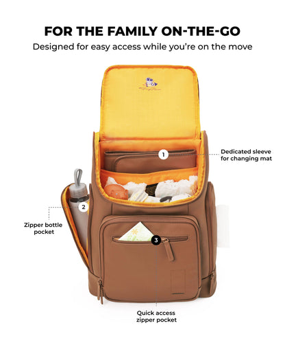 The Tinker Diaper Backpack - 23L | Mokobara at Broadway