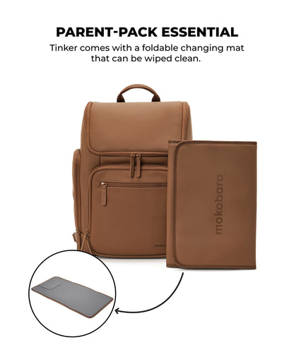 The Tinker Diaper Backpack - 23L | Mokobara at Broadway