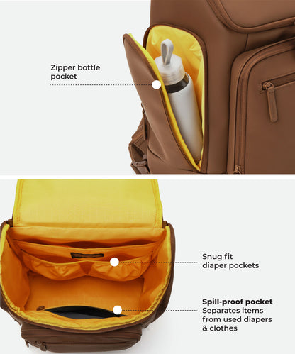 The Tinker Diaper Backpack - 23L | Mokobara at Broadway