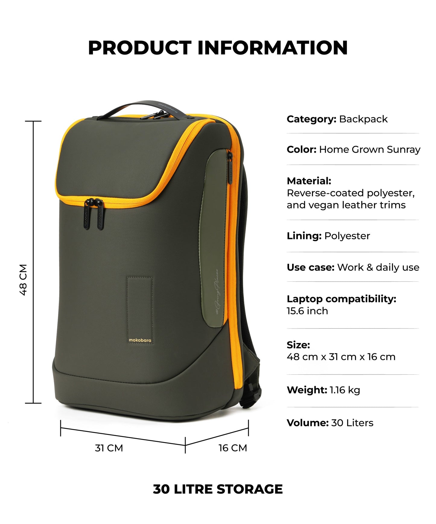 Transit Backpack - 30L