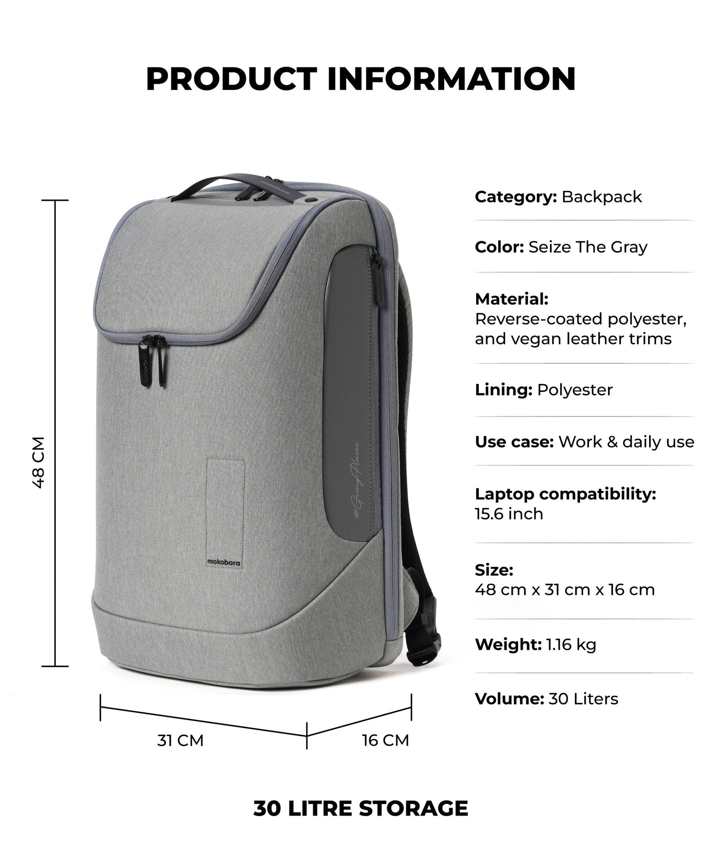 Transit Backpack - 30L