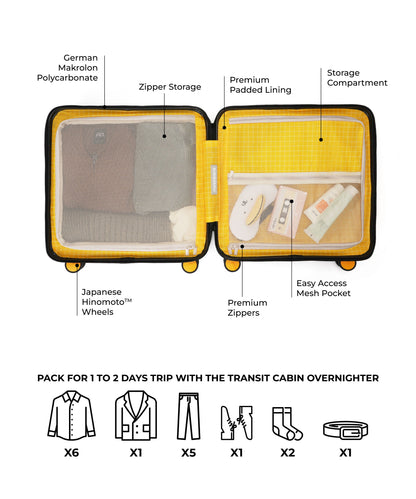 The Transit Cabin Overnighter