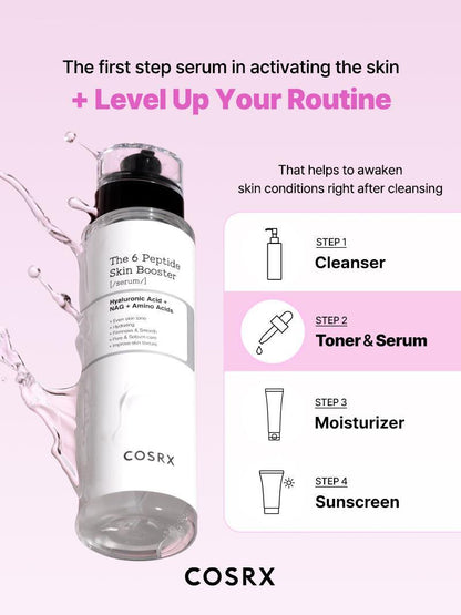 The 6 Peptide Skin Booster  - 150mL (5.07 fl.oz) | Cosrx at Broadway