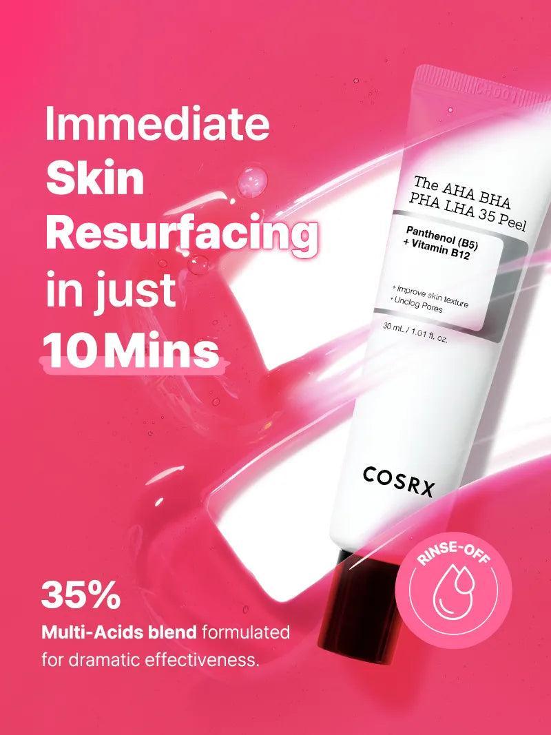 The AHA BHA PHA LHA 35 Peel | Cosrx at Broadway