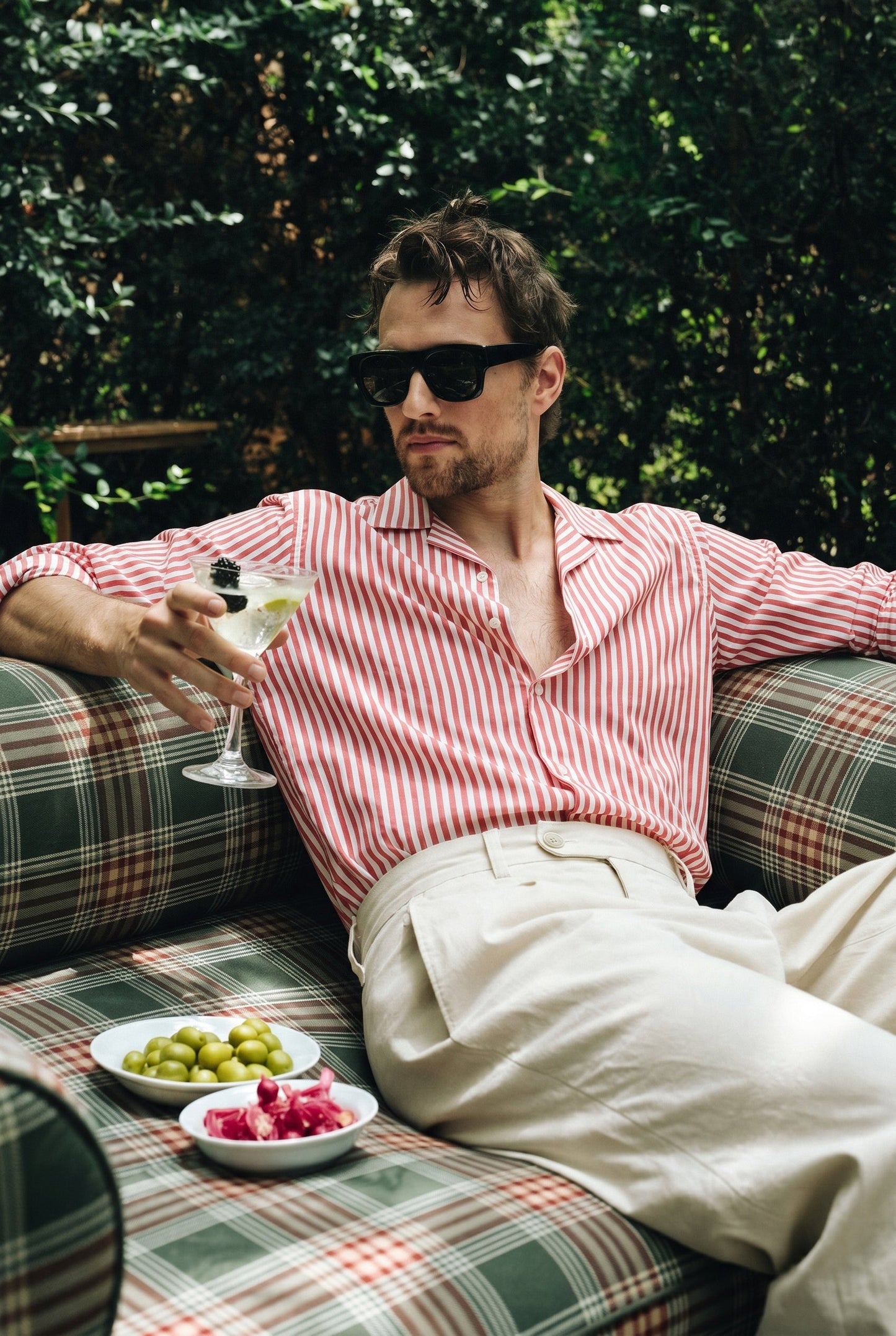 The Saint-Tropez Cuban Red Stripe Shirt