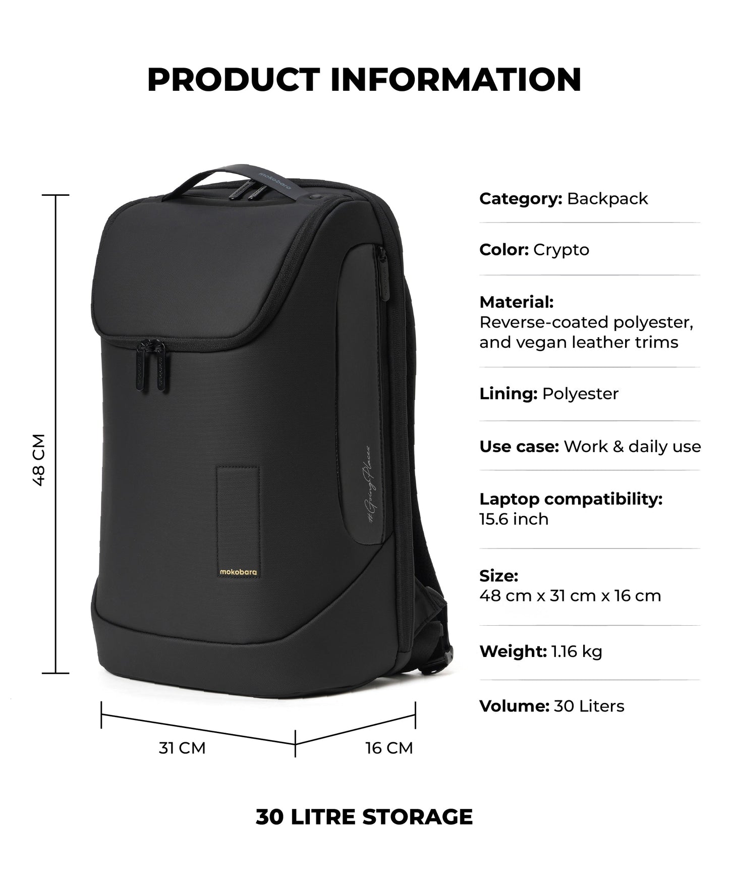 Transit Backpack - 30L