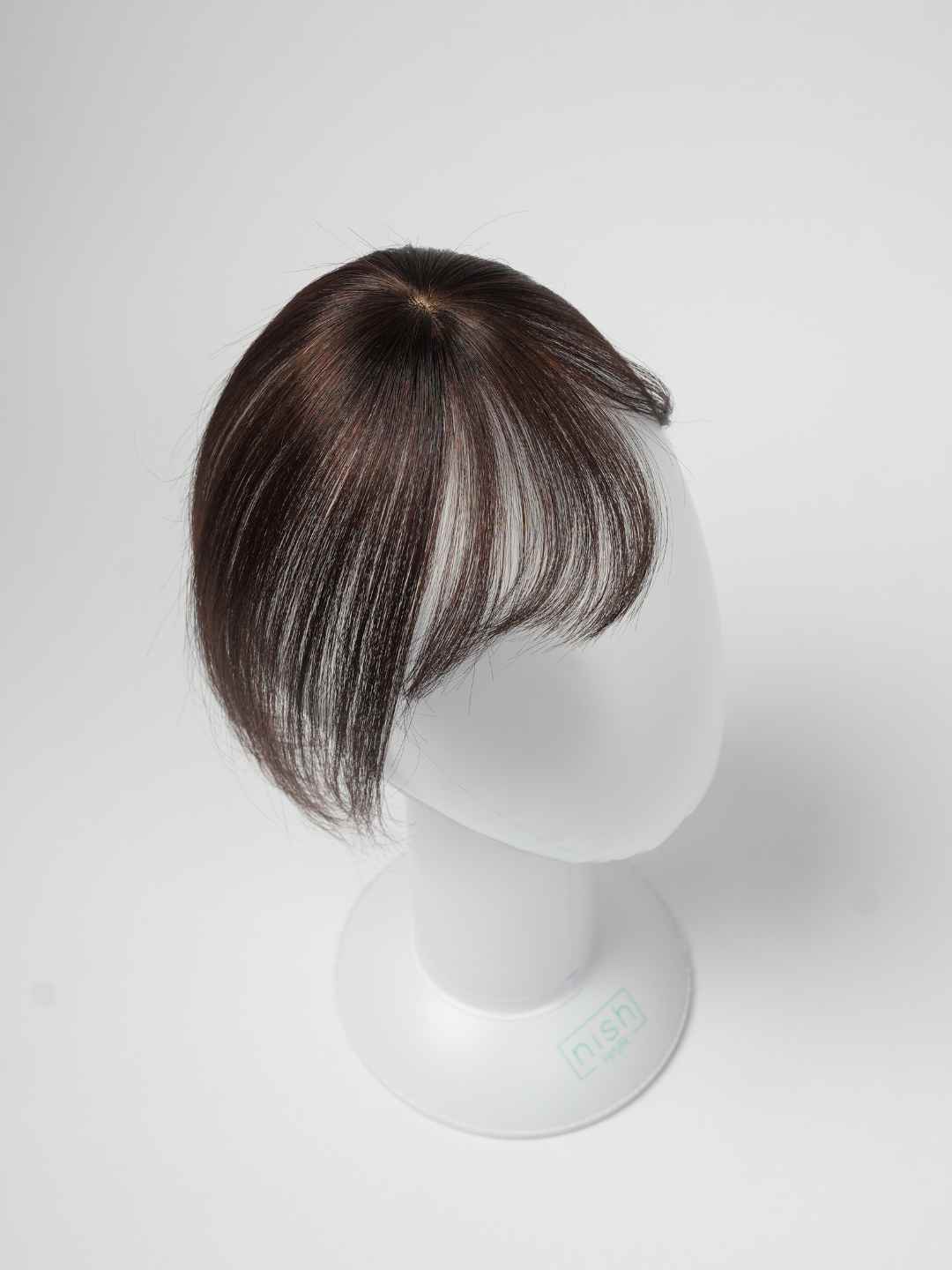 Tiny Topper with Bangs | Hair Topper | Nish Hair