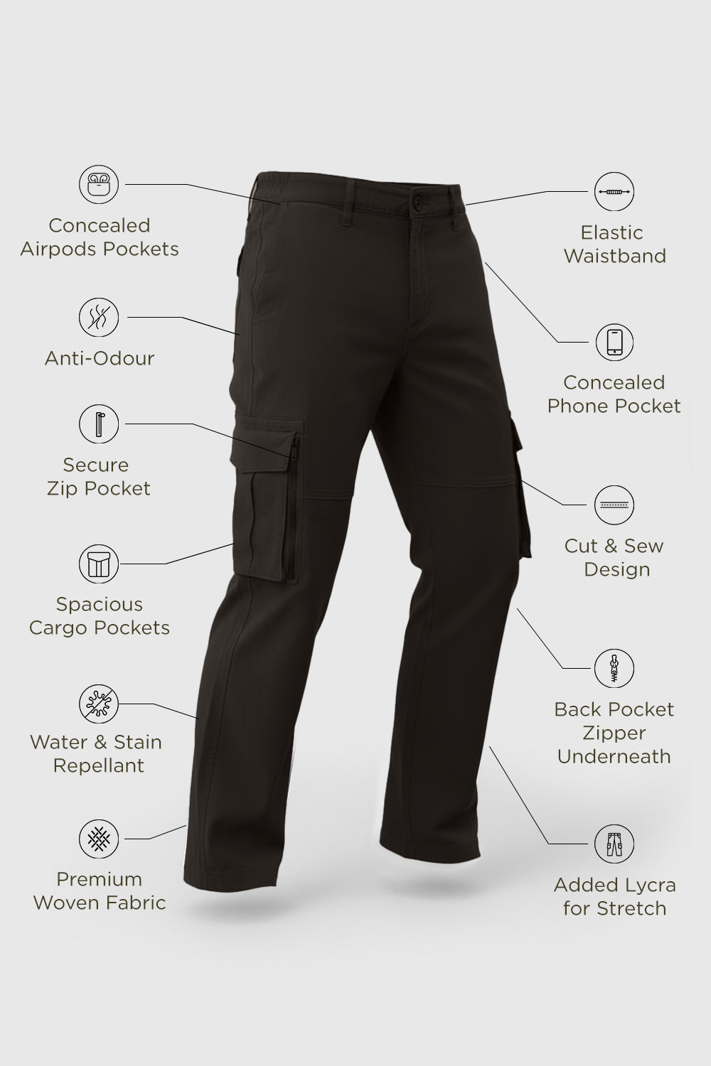 Travel Cargo Pants