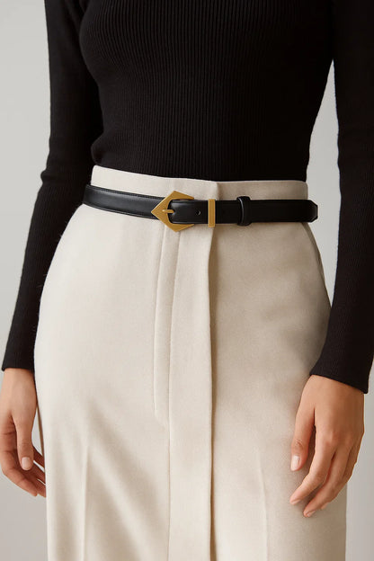 Triance Black Women Belt | SSN Belts at Broadway