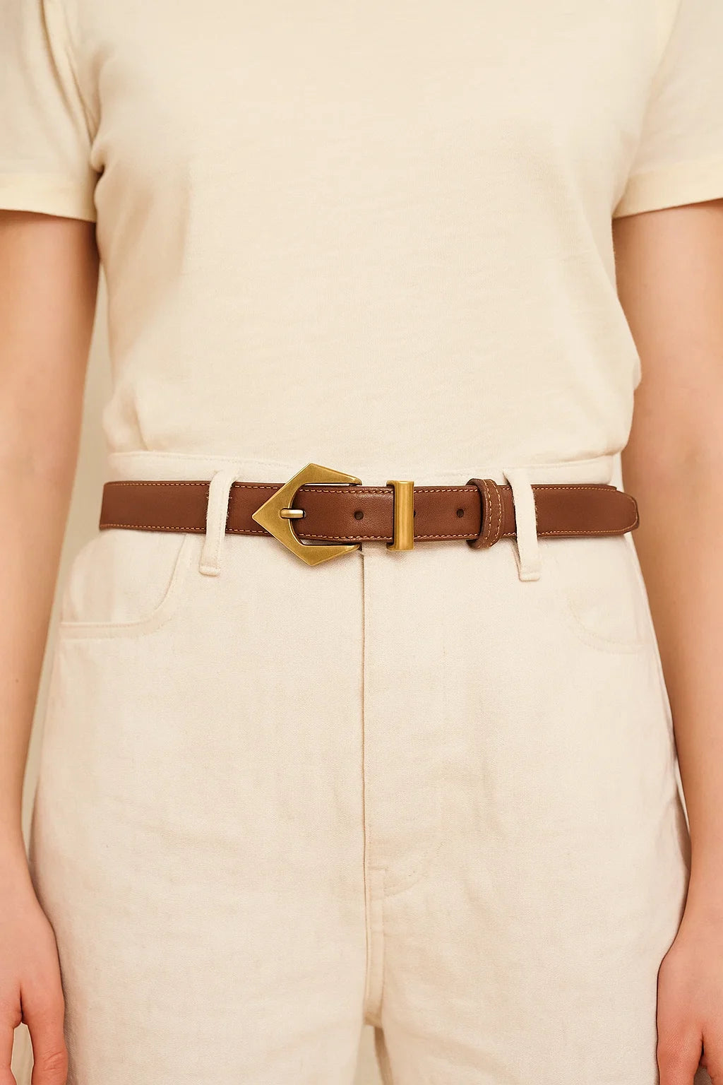 Triance Brown Women Belt | SSN Belts at Broadway