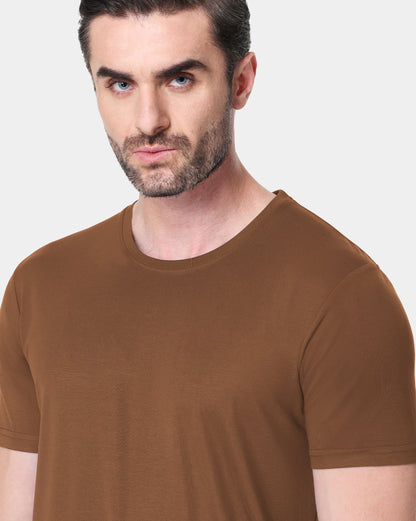 The Crew Neck T-shirt Cinnamon