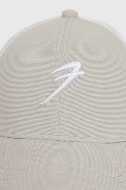 Urban Trucker cap Light Grey /White