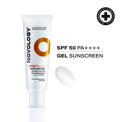 SPF50 PA++++ Ultra Light Gel Sunscreen, 50g