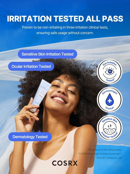 Ultra-Light Invisible Sunscreen SPF50 PA++++ | Cosrx at Broadway