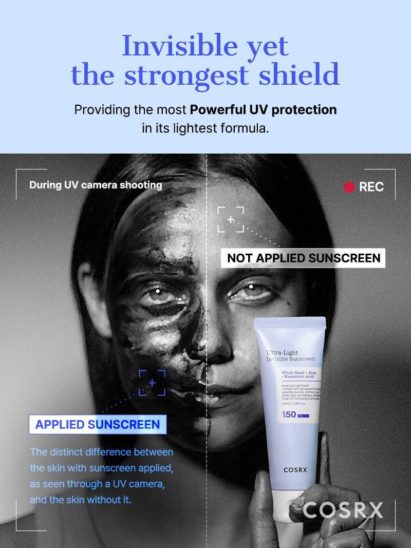 Ultra-Light Invisible Sunscreen SPF50 PA++++ | Cosrx at Broadway