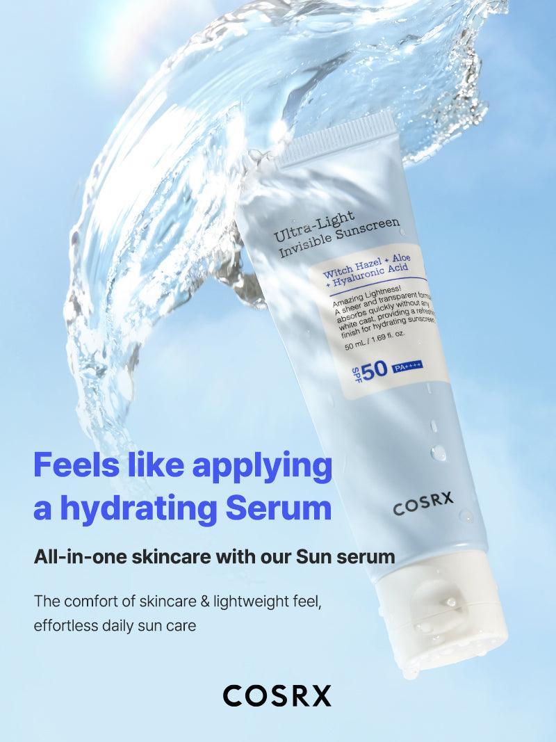Ultra-Light Invisible Sunscreen SPF50 PA++++ | Cosrx at Broadway