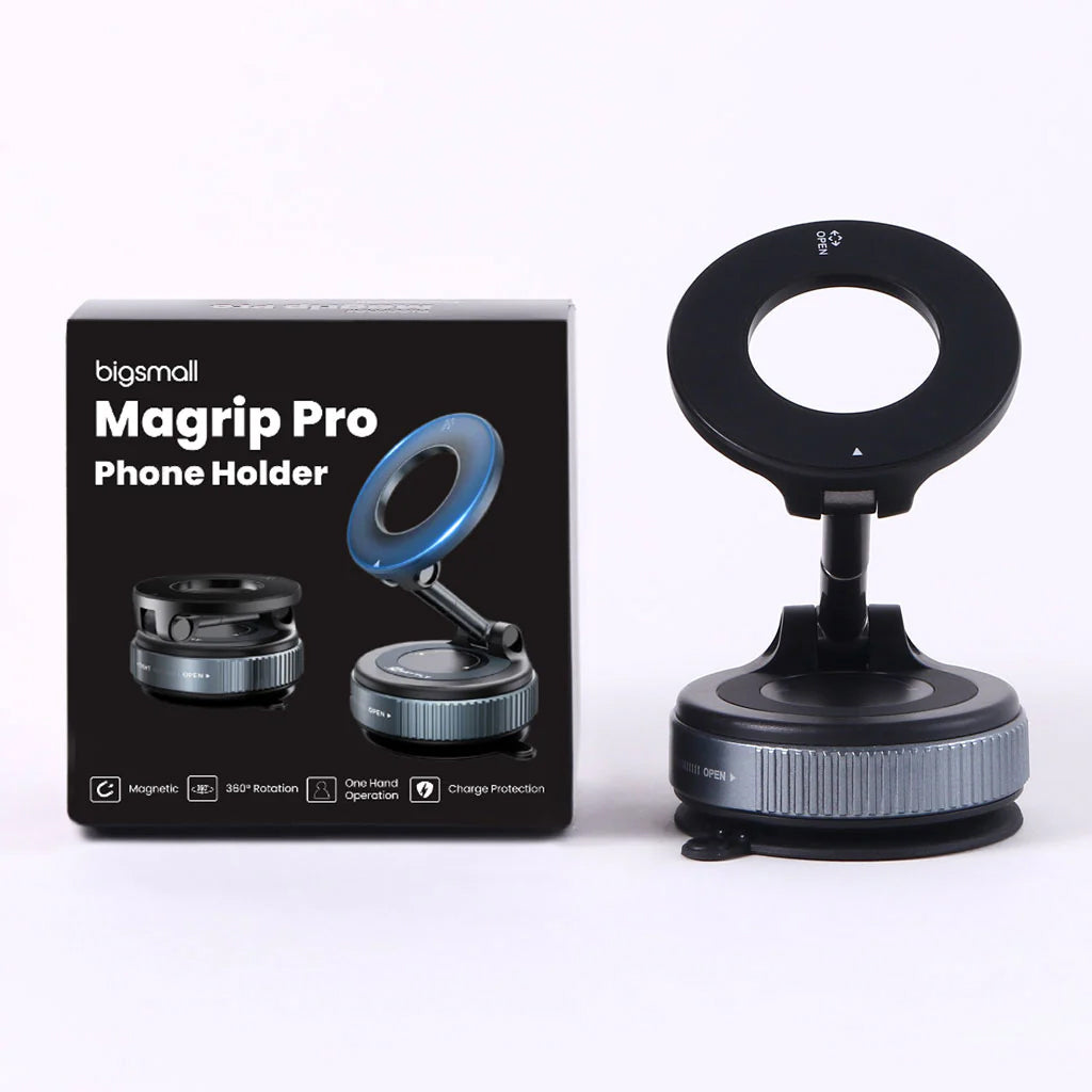 Bigsmall Magrip Pro Phone Holder Black