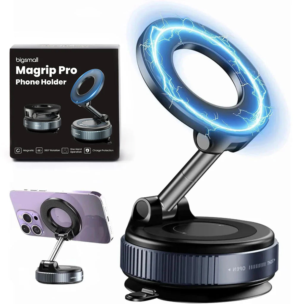 Bigsmall Magrip Pro Phone Holder Black
