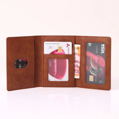 Bigsmall MagFold Wallet Tan