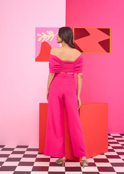 Emily in Paris: Pink Bow Top