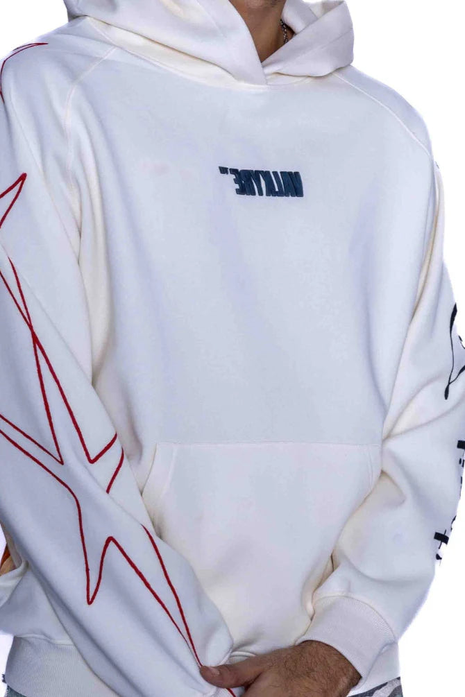 NO GUTS NO GLORY HAND PAINTED HOODIE | VALKYRE at Broadway